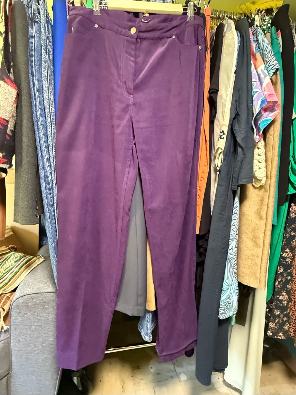 Vintage Chadwick's Deep Purple Trousers